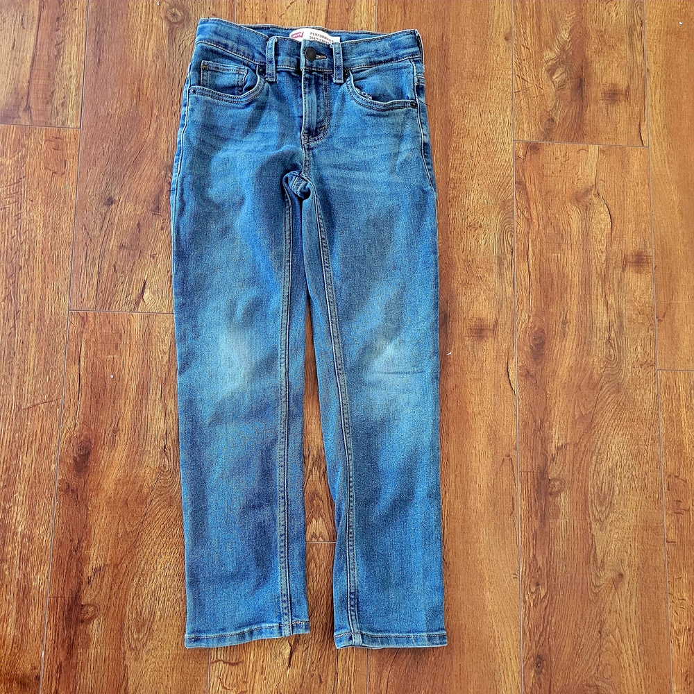 Levi's Boy's Slim Fit Blue Jeans
